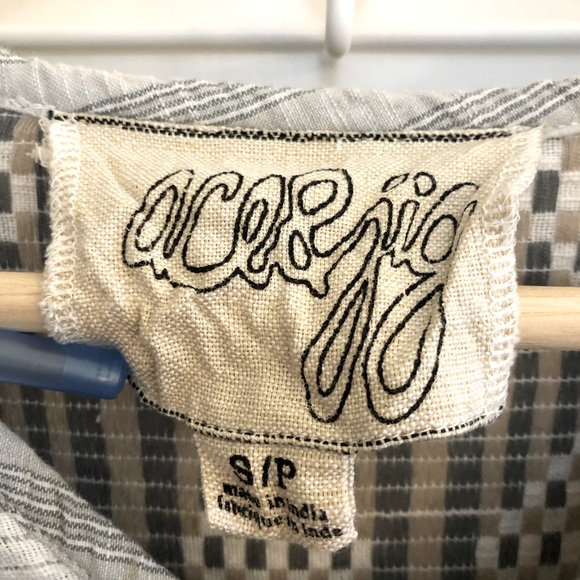 Ace & Jig Inez Top in Feather - Picture 3 of 10